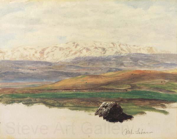 Frederic E.Church Mount Lebanon Spain oil painting art